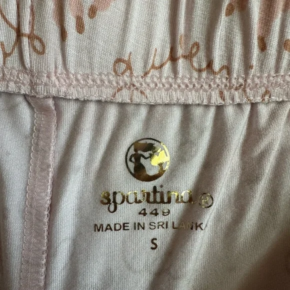 Spartina 449 Pajama Short Pink Poodles - Picture 6 of 6